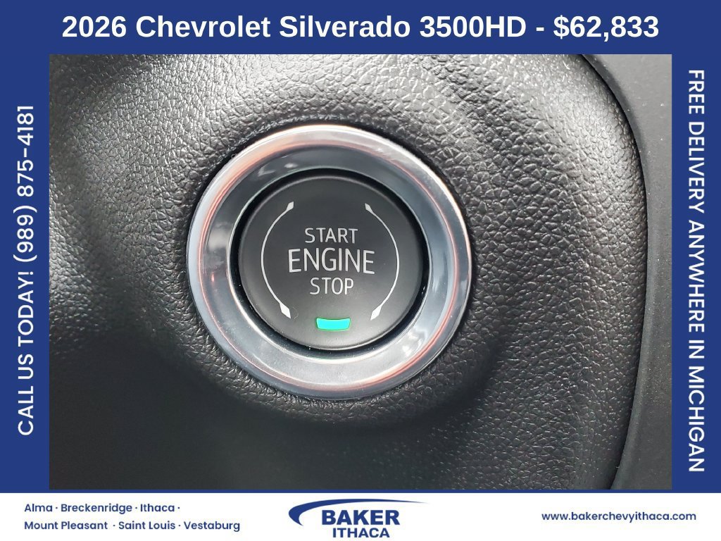 New 2026 Chevrolet Silverado 3500 W/T w/ WT Convenience Package AWD/4WD image 15