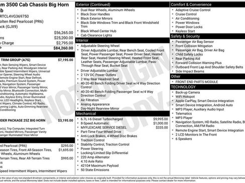 New 2027 RAM 3500 Big Horn w/ Laramie Trim Package AWD/4WD image 26