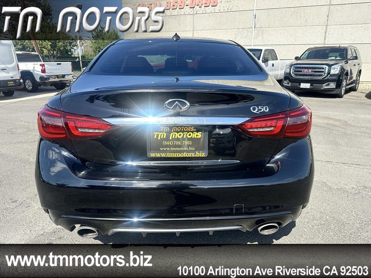 Used 2018 INFINITI Q50 Luxe RWD image 5