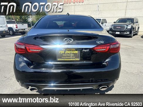 Used 2018 INFINITI Q50 Luxe RWD image 5