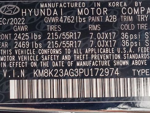 Certified 2023 Hyundai Kona SE image 31