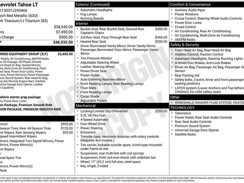 Used 2007 Chevrolet Tahoe LT w/ LT Preferred Equipment Group AWD/4WD image 2