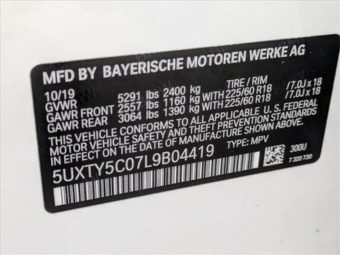 Used 2020 BMW X3 xDrive30i image 16