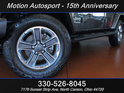 Used 2021 Jeep Wrangler Unlimited Sahara w/ Uconnect 4C Nav & Sound Group AWD/4WD image 49