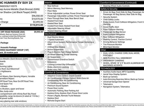 Used 2025 GMC Hummer EV 2X w/ Extreme Off-Road Package AWD/4WD image 3