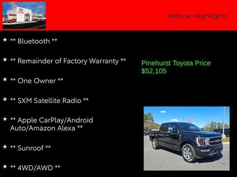 Used 2023 Ford F150 Platinum w/ Equipment Group 701A High image 7