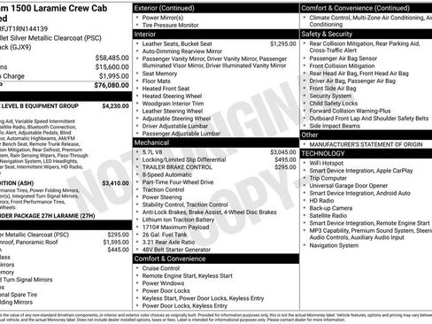 Used 2024 RAM 1500 Laramie AWD/4WD image 37