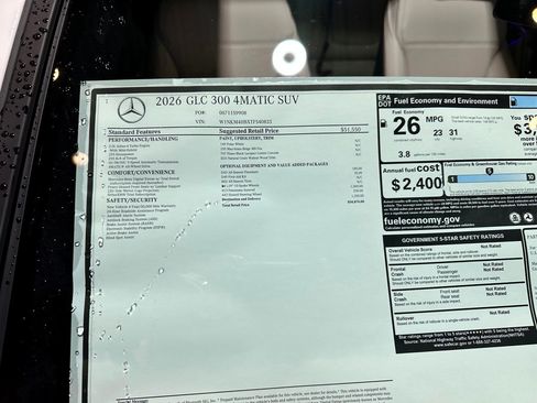 New 2026 Mercedes-Benz GLC 300 4MATIC image 17
