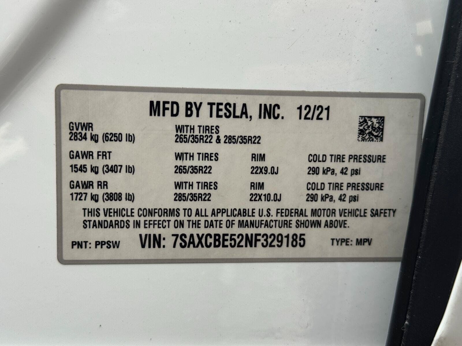 Used 2022 Tesla Model X AWD/4WD image 49