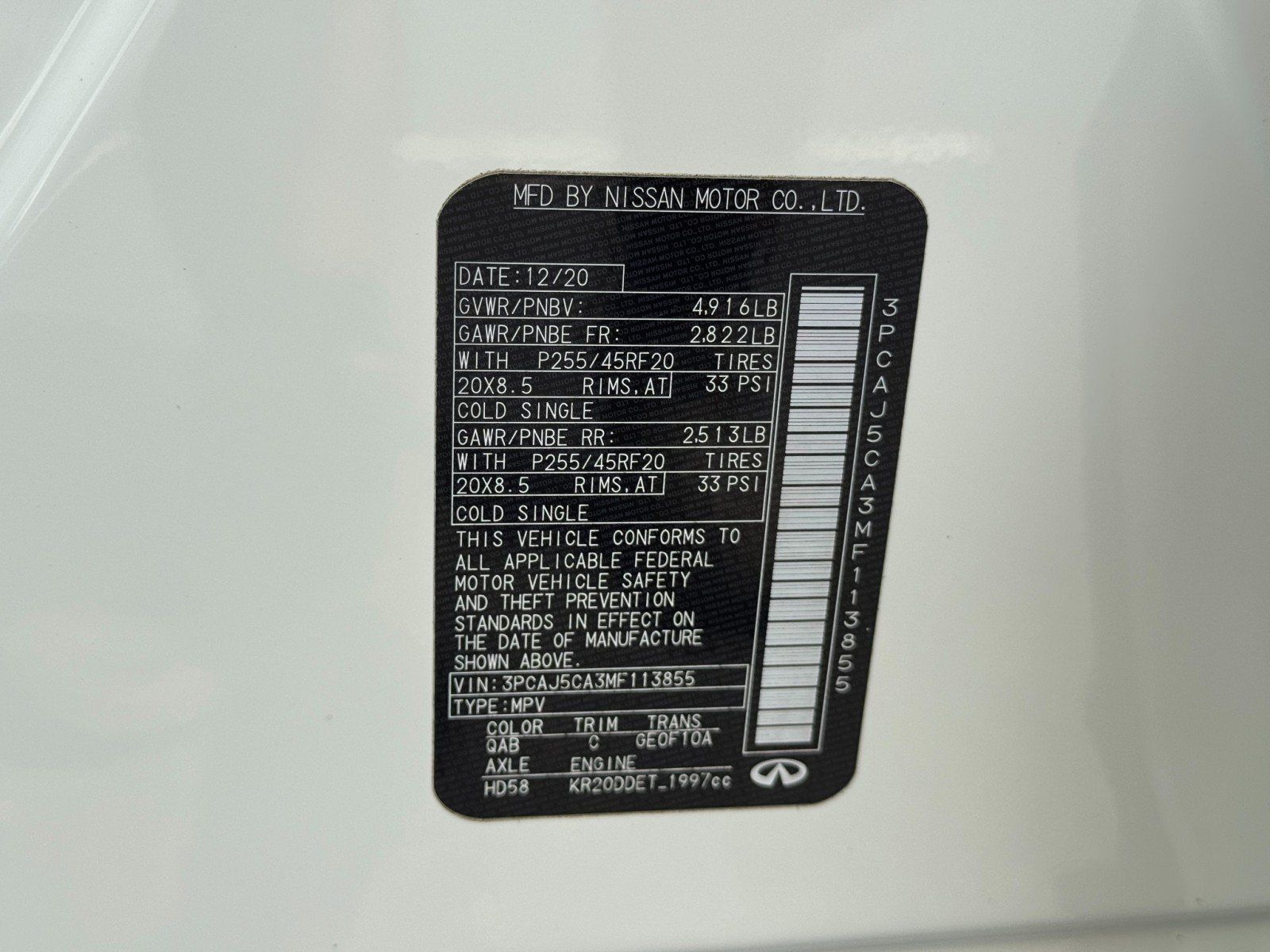 Used 2021 INFINITI QX50 FWD image 48