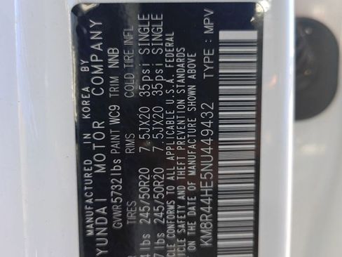 Used 2022 Hyundai Palisade SEL w/ 8P Bench Seat Package image 32