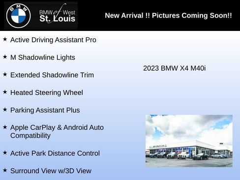 Used 2023 BMW X4 M40i AWD/4WD image 4