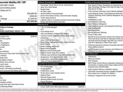 Used 2024 Chevrolet Malibu RS FWD image 33