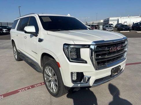 Used 2021 GMC Yukon XL SLT w/ SLT Luxury Plus Package RWD image 2