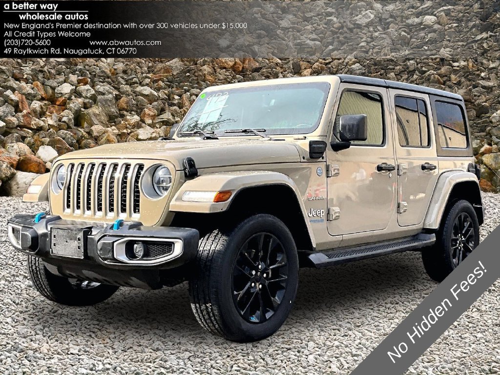 Used 2022 Jeep Wrangler Unlimited Sahara w/ Cold Weather Group AWD/4WD image 1