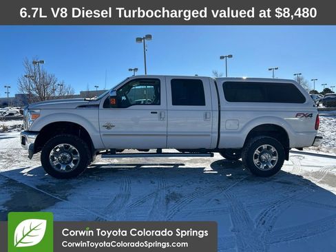 Used 2015 Ford F250 Lariat w/ Lariat Ultimate Package image 5