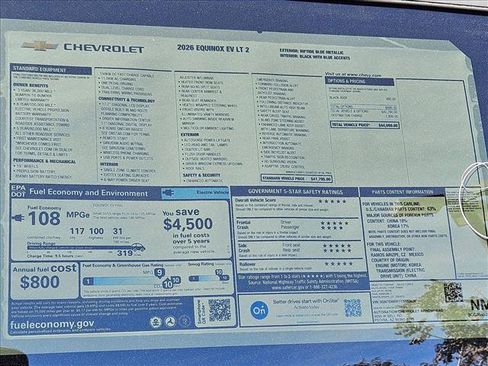 New 2026 Chevrolet Equinox EV LT image 7