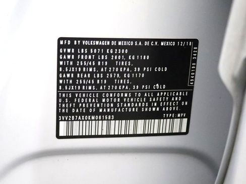 Used 2019 Volkswagen Tiguan SEL R-Line image 25