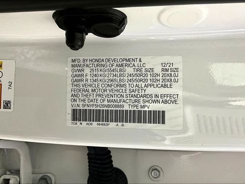 Used 2022 Honda Pilot Special Edition image 33