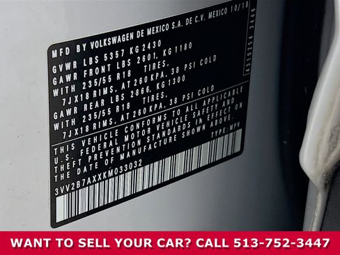 Used 2019 Volkswagen Tiguan SEL w/ 3rd Row Seat Package image 36