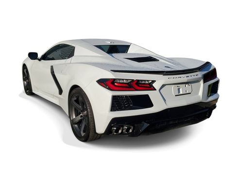 Used 2023 Chevrolet Corvette Stingray Convertible w/ Chrome Exterior Badge Package RWD image 3