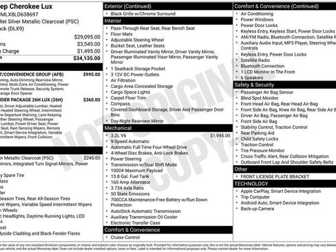 Used 2020 Jeep Cherokee Latitude Lux w/ Comfort/Convenience Group image 3