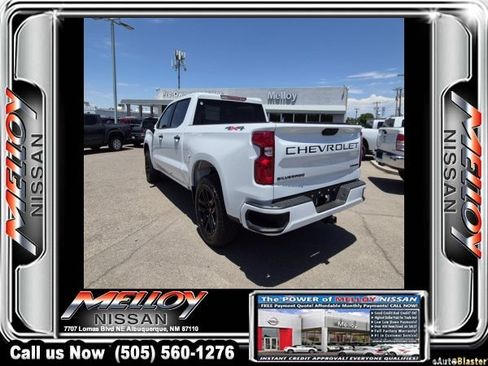 Used 2025 Chevrolet Silverado 1500 Custom w/ Turbomax Blackout Package AWD/4WD image 3
