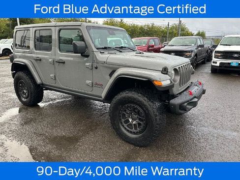 Used 2023 Jeep Wrangler Unlimited Rubicon w/ Xtreme 35 Tire Package AWD/4WD image 10