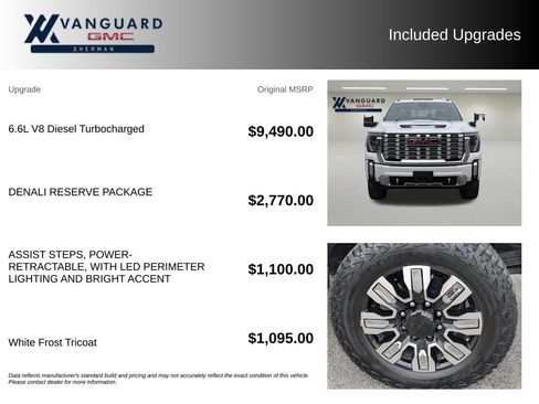 Used 2024 GMC Sierra 2500 Denali w/ Denali Reserve Package AWD/4WD image 9
