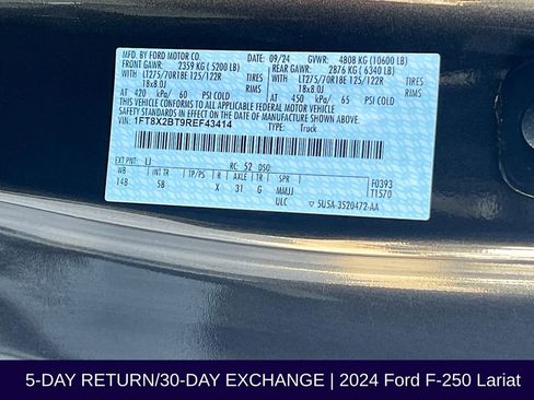 Used 2024 Ford F250 Lariat image 37