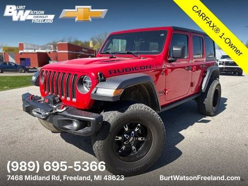 Used 2018 Jeep Wrangler Unlimited Rubicon w/ Dual Top Group AWD/4WD image 1