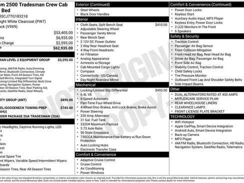 New 2026 RAM 2500 Tradesman image 16