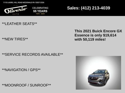 Used 2021 Buick Encore GX Essence w/ Advanced Technology Package image 5