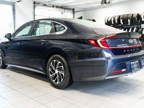 Used 2022 Hyundai Sonata Blue image 4