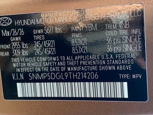 New 2026 Hyundai Santa Fe Calligraphy AWD/4WD image 41