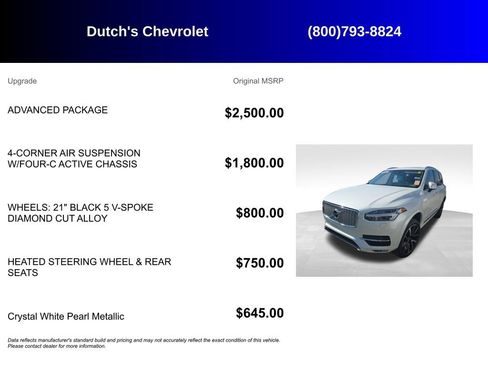 Used 2019 Volvo XC90 T6 Inscription w/ Advanced Package AWD/4WD image 6