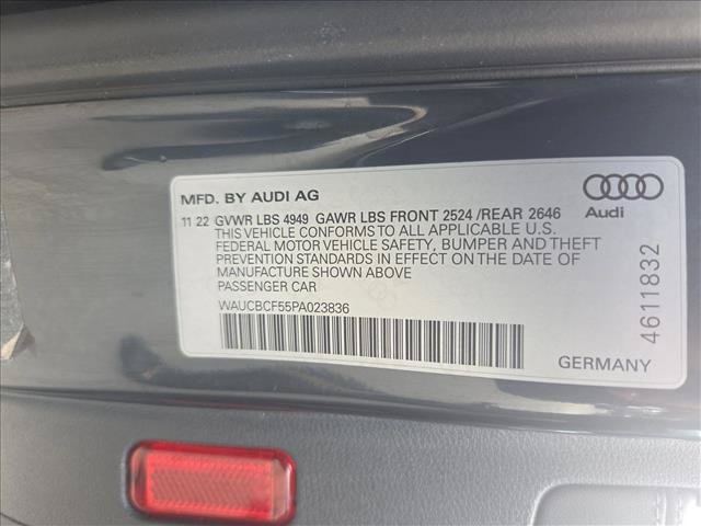 Used 2023 Audi A5 2.0T Premium Plus w/ Premium Plus AWD/4WD image 19