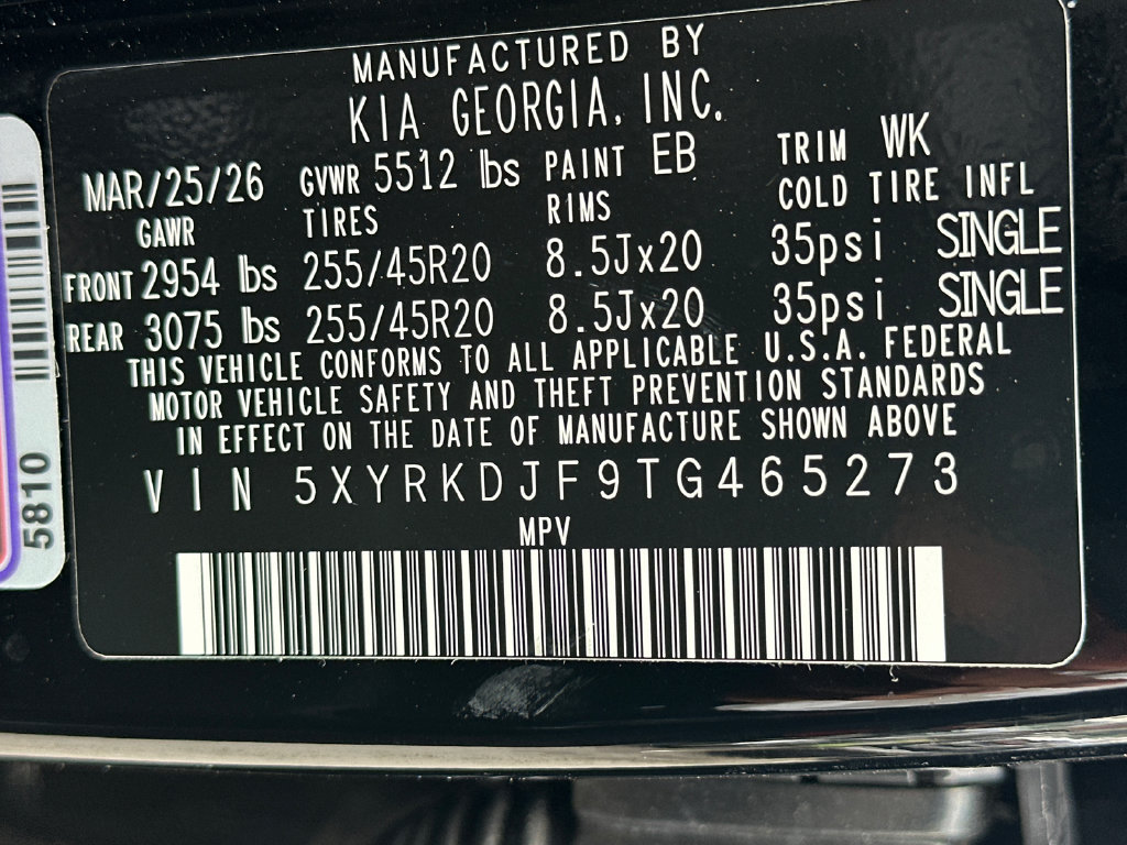 New 2026 Kia Sorento SX Prestige AWD/4WD image 34