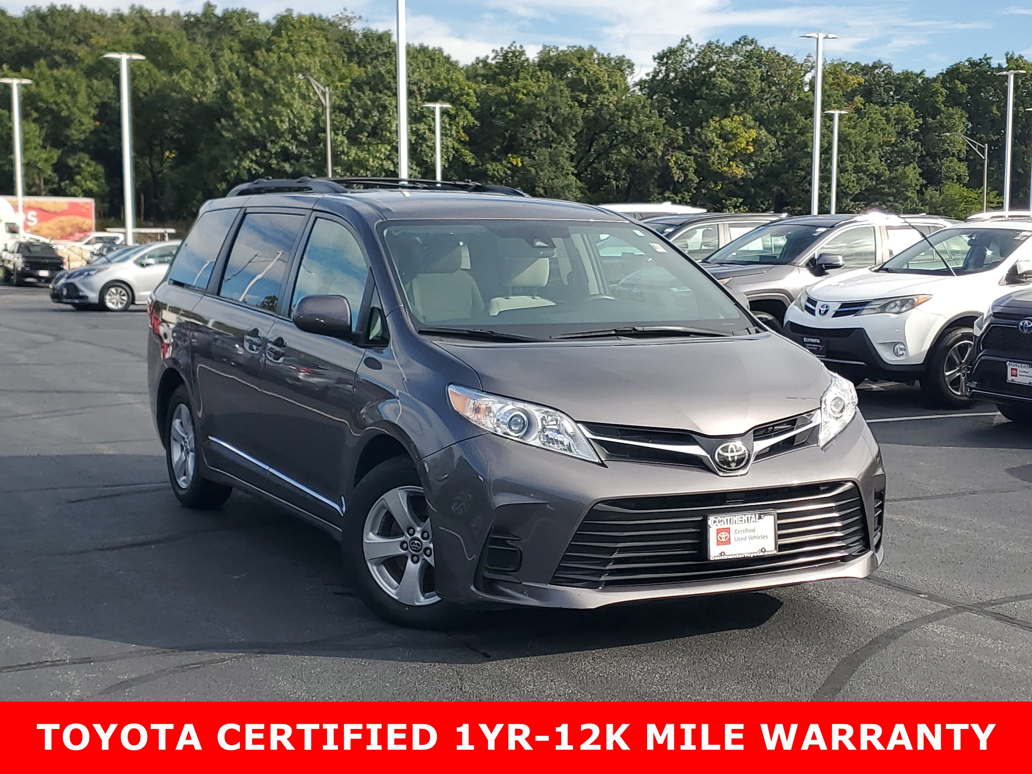 Certified 2019 Toyota Sienna LE FWD 360° Tour