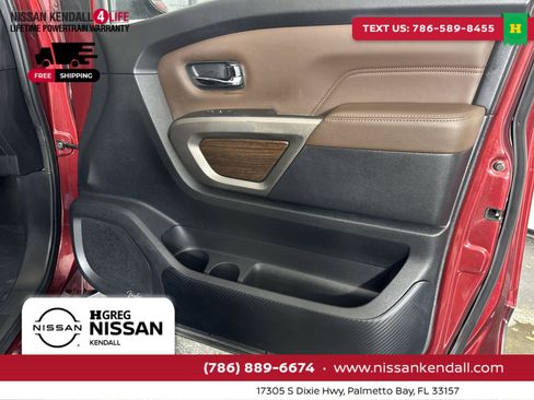 Certified 2021 Nissan Titan Platinum Reserve w/ Moonroof Package image 35