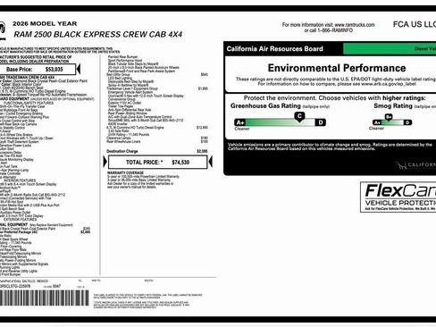 New 2026 RAM 2500 Tradesman image 2
