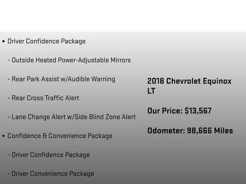 Used 2018 Chevrolet Equinox LT w/ Redline Edition AWD/4WD image 12