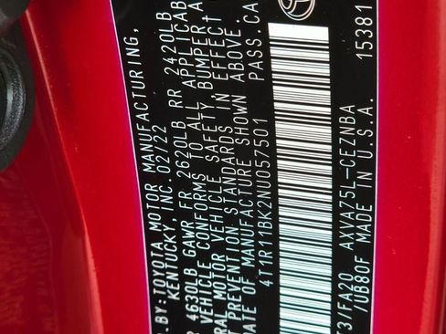 Used 2022 Toyota Camry LE w/ Cold Weather Package image 31