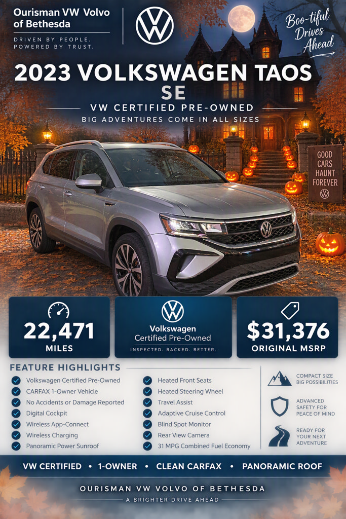 Certified 2023 Volkswagen Taos SE FWD image 2