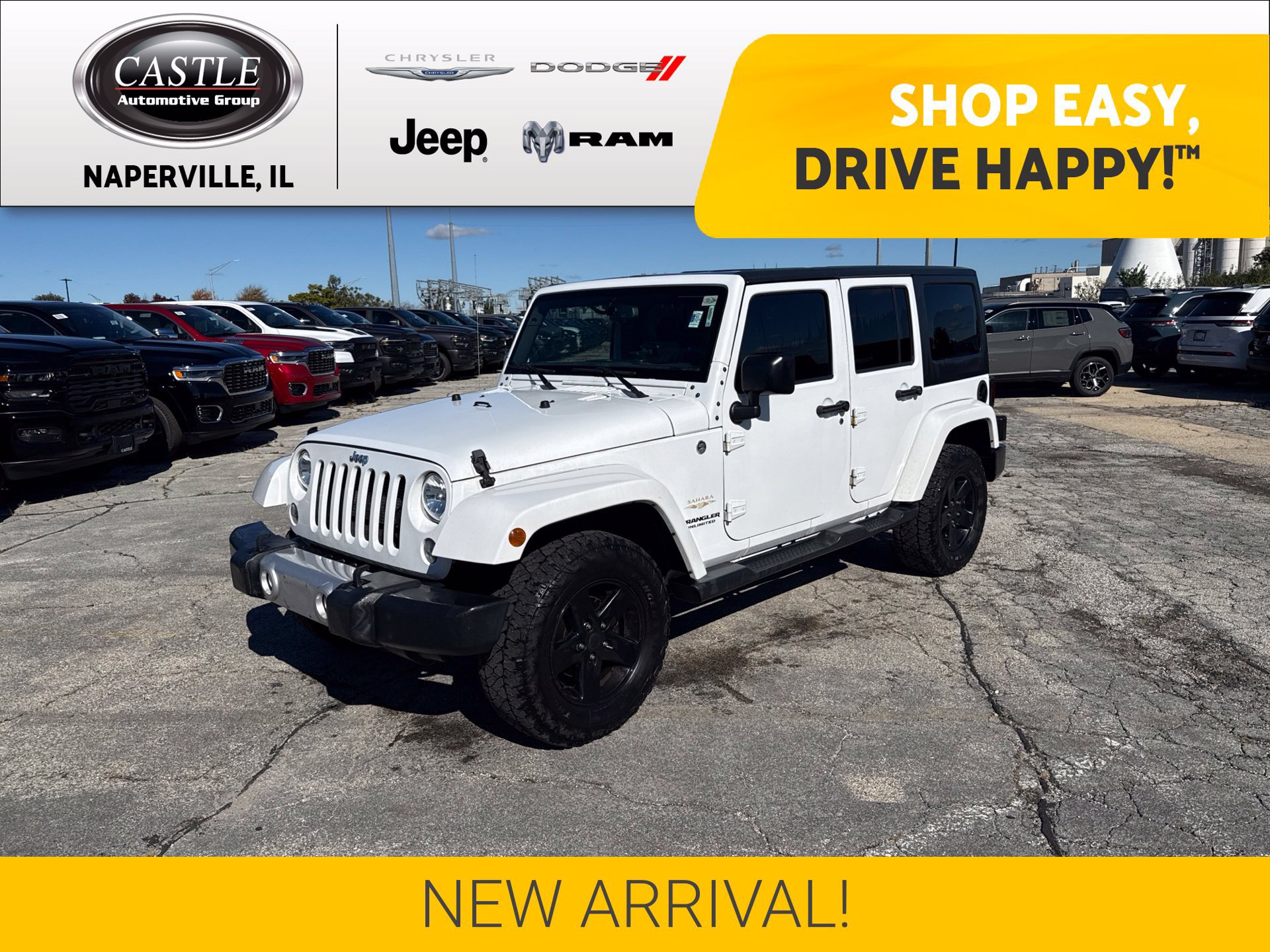 Used 2015 Jeep Wrangler Unlimited Sahara AWD/4WD image 1