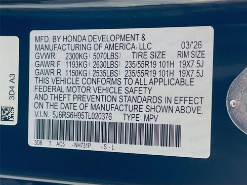 New 2026 Honda CR-V Sport Touring image 22