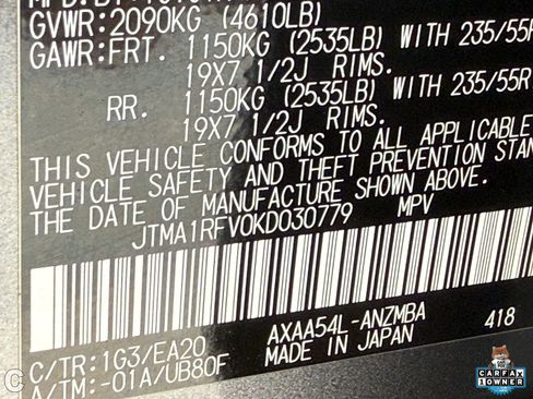 Used 2019 Toyota RAV4 XLE Premium w/ Cold Weather Package AWD/4WD image 31
