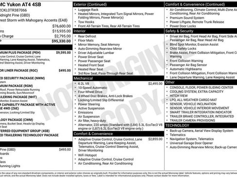 New 2026 GMC Yukon AT4 w/ AT4 Premium Plus Package AWD/4WD image 5