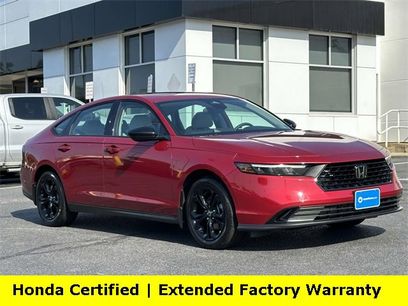 Certified 2025 Honda Accord SE