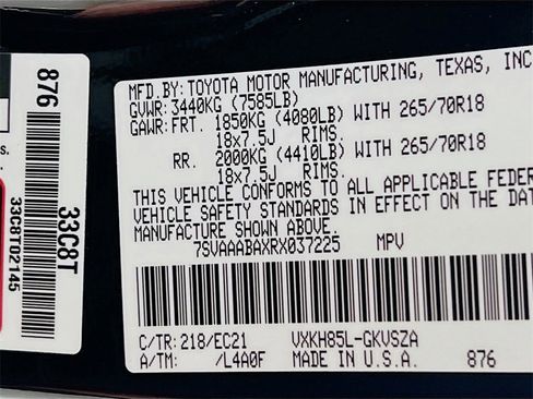 Certified 2024 Toyota Sequoia SR5 w/ SR5 Premium Package image 34